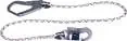 Delta Plus Single Rope Lanyard, 10.5 mm Braided Rope
