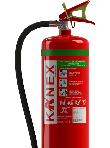 Kanex CO2 Mobile Trolley Fire Extinguisher (6.5 kg to 22.5 kg)