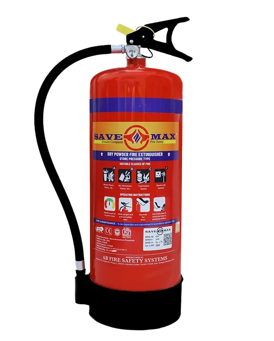 Savemax ABC Fire Extinguisher, MAP Dry Powder, Stored Pressure (1 to 9 Kg)