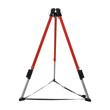 Karam Confined Space Tripod with Dual Pulley Head