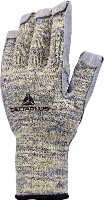 Delta Plus VENICUTDX0 (VENICUT50) Cut Resistant Gloves, Leather Palm