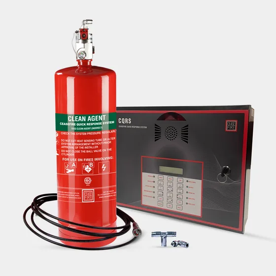 Ceasefire In-Panel Tube Suppression, Fluoroketone, Indirect Low Pressure