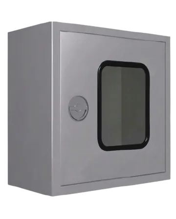 Savemax Single Door Hose Box, Stainless Steel