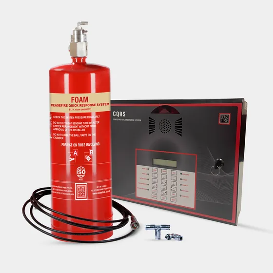 Ceasefire In-Panel Tube Suppression, Fluorine Free Foam, Indirect Low Pressure