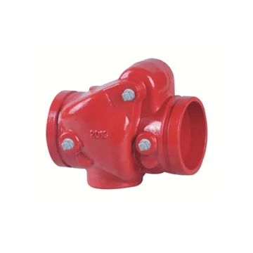 Sant Valves H84X Resilient Seated Swing Check Valve, Grooved