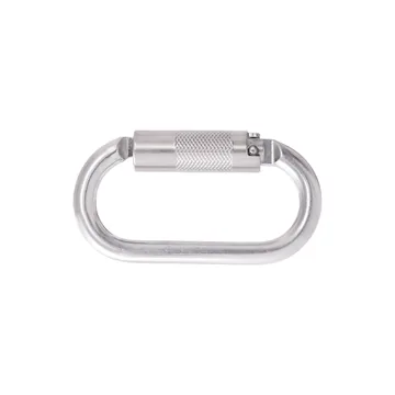 Karam Stainless Steel Quarter Turn Locking Bulb Type Karabiner