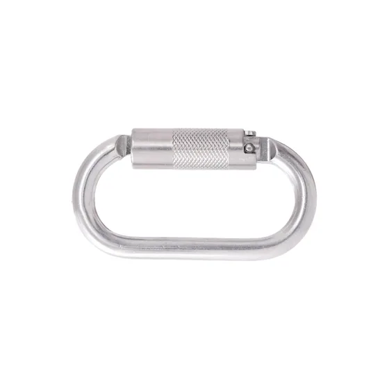 Karam Stainless Steel Quarter Turn Locking Bulb Type Karabiner