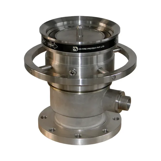 HD Fire Varsha HF60 Self-Inducting Foam Nozzle, 150 NB Flanged