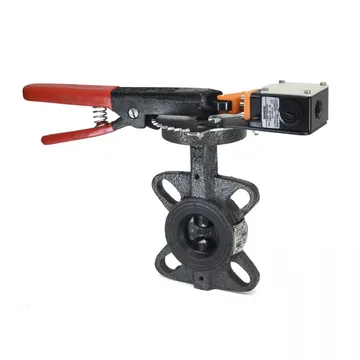 Sant Valves CIBFL Cast Iron Butterfly Valve with Limit Switch