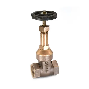 Sant Valves IS-3 Bronze Gate Valve, Rising Stem, IS 778 Class 1, Screwed
