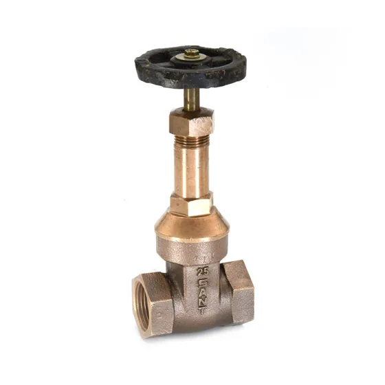 Sant Valves IS-3 Bronze Gate Valve, Rising Stem, IS 778 Class 1, Screwed