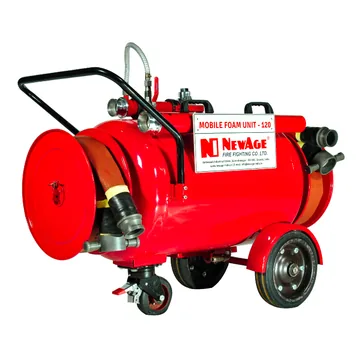 New Age Stainless Steel Tank Mobile Foam Unit