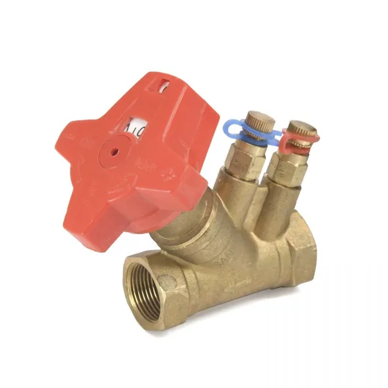 Sant Valves SBBV Brass Balancing Valve, Double Regulating