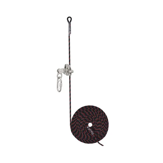 Karam PN2008 Series Galvanized Steel Rope Grab for Polyamide Lifeline