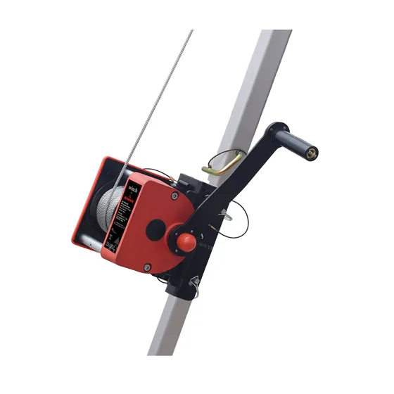 Karam Confined Space Winch, Galvanized Wire Rope, EN 1496 Class A