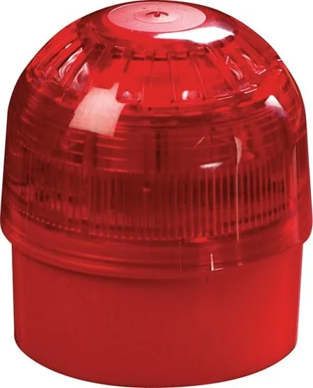 Apollo Discovery Open-Area Sounder VID, Red Body, Red Flash
