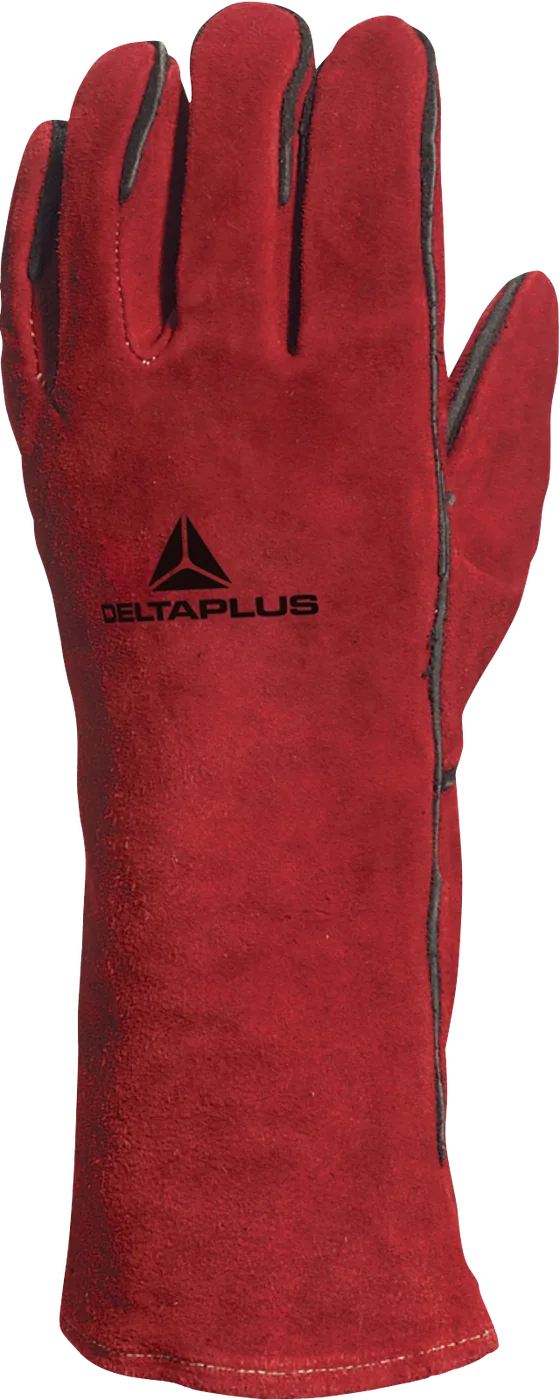 Delta Plus CA615K Heat Resistant Leather Welding Gloves, 35 cm