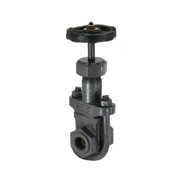 Sant Valves CI-14 Cast Iron Gate Valve, Clip Pattern, Screwed
