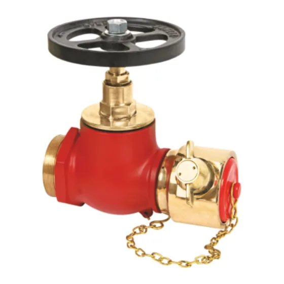 New Age Straight Pattern Landing Valve, Gunmetal, 63 mm