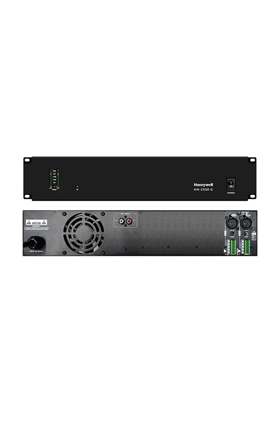 Honeywell RAAGA 4 HN-2500-E Power and Booster Amplifier, 2 x 500 W