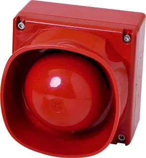 Bosch FNM-420-B-RD Addressable Sounder, Outdoor IP66, Red