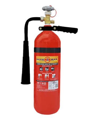 Savemax CO2 Portable Fire Extinguisher, High Pressure, 2 to 4.5 Kg