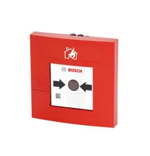 Bosch FMC-210-SM-G-R Single Action Addressable Manual Call Point, Indoor, Red