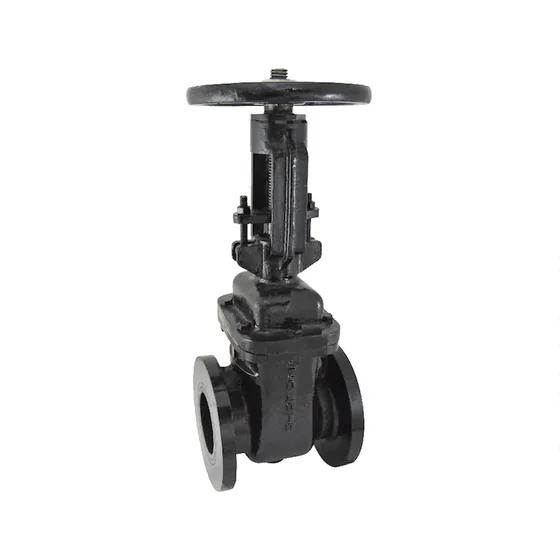 Zoloto Cast Iron Sluice Valve, PN 1.6, Rising Stem OS&Y (1079D)