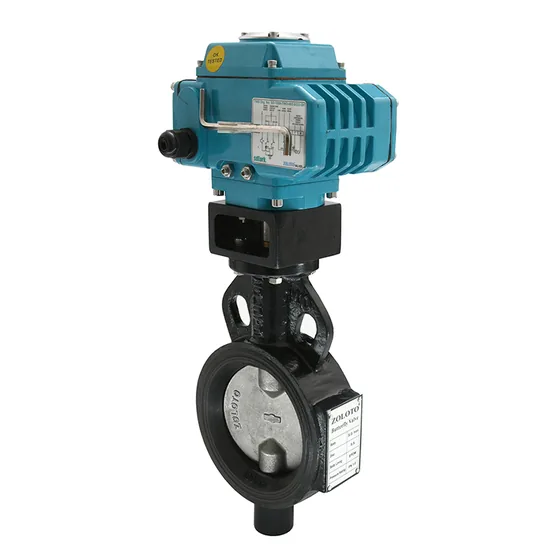 Zoloto Wafer Butterfly Valve, PN 1.0, Electrical Actuator (1078F)