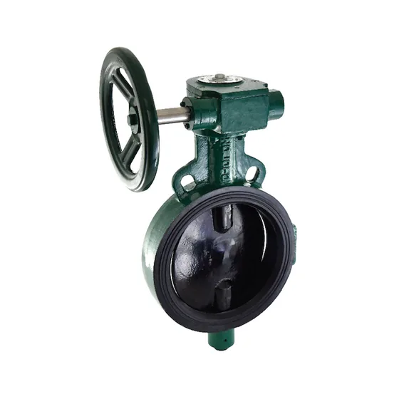 Zoloto Wafer Butterfly Valve, SG Iron Disc, Gear Operated, 200 to 600 mm (1078A)