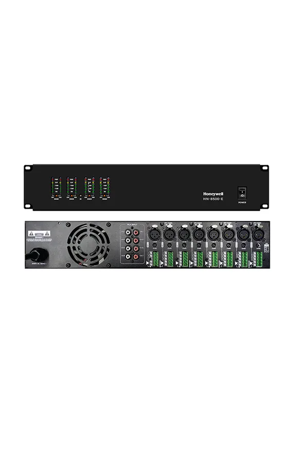 Honeywell RAAGA 4 HN-8500-E Power and Booster Amplifier, 8 x 500 W