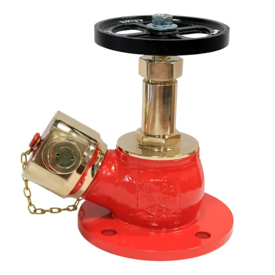 New Age Oblique Landing Valve, Flanged, FM Approved