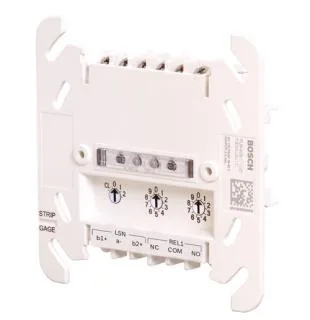 Bosch FLM-420-RLV1-D Low-Voltage Relay Interface Module, 1 Relay, DIN Rail