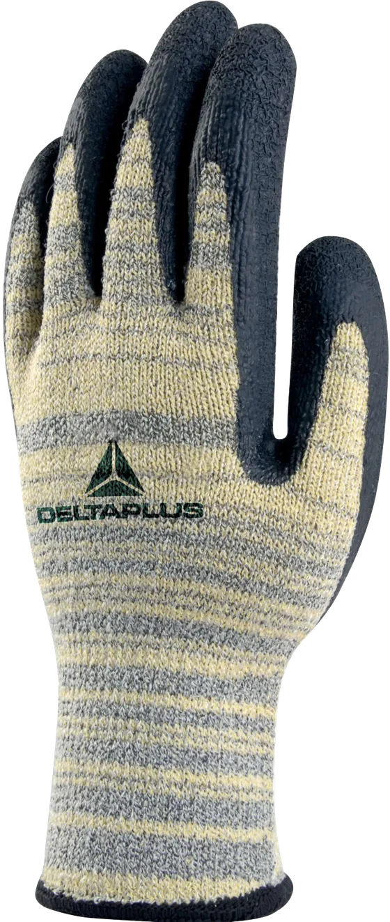 Delta Plus VENICUTD02 (VENICUT52) Cut and Heat Resistant Gloves, Latex Coated
