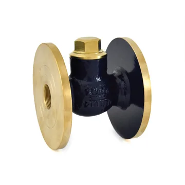 Zoloto Bronze Horizontal Check Valve, IS 778 Class 1, Flanged (1039)