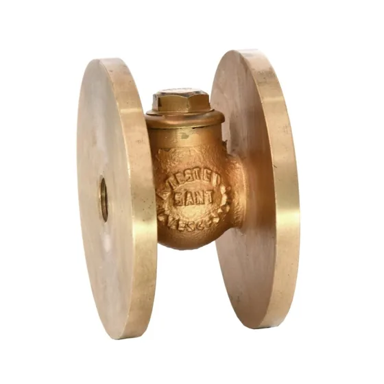 Sant Valves SBM-10 Bronze Horizontal Lift Check Valve No.8, Standard Pattern, Flanged