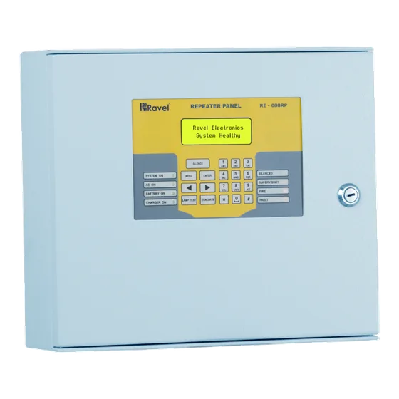 Ravel Conventional Repeater Panel, up to 8, 64 or 128 Zones