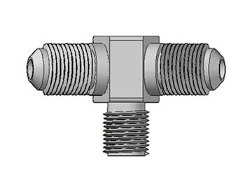 Honeywell 1/4 inch Pilot Actuation Tee and Elbow, Brass