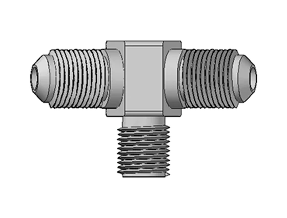 Honeywell 1/4 inch Pilot Actuation Tee and Elbow, Brass