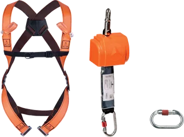 Delta Plus ELARA140 Vertical Fall Arrest Kit with 2.50 m Retractable