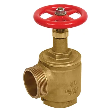 New Age Angle Hose Valve, Brass, UL Listed