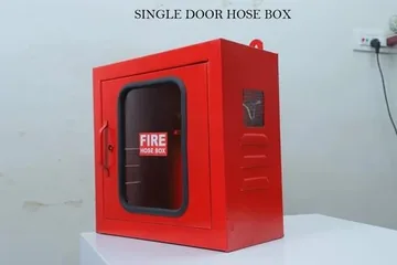 Balaji Fire Safety Fire Hose Box, Single Door, Mild Steel