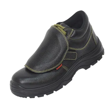 Karam Metatarsal Guard Safety Shoes with Velcro, Nitrile Sole