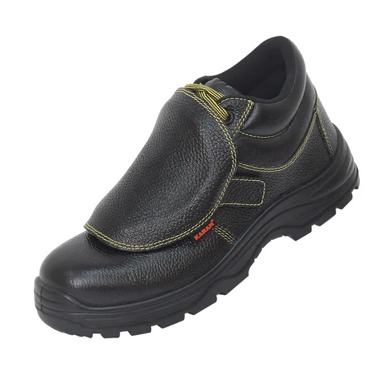 Karam Metatarsal Guard Safety Shoes with Velcro, Nitrile Sole