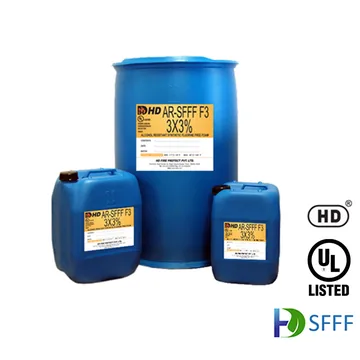 HD Fire AR-SFFF F3 3X3 Fluorine Free Foam Concentrate, UL Listed