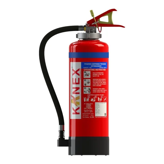 Kanex ABC Fire Extinguisher, MAP 50 Cartridge Operated (RQ series)