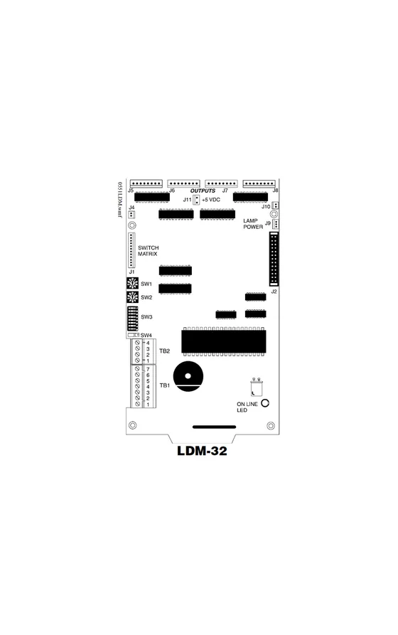 Notifier LDM-32 Lamp Driver Module