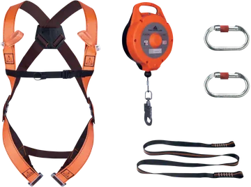 Delta Plus ELARA270 Vertical Fall Arrest Kit with 10 m Retractable