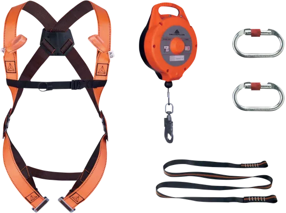 Delta Plus ELARA270 Vertical Fall Arrest Kit with 10 m Retractable