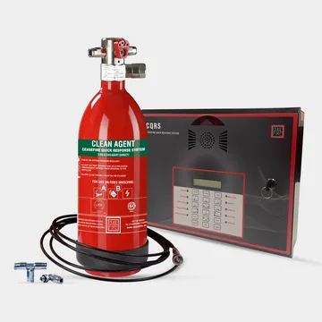 Ceasefire In-Panel Tube Suppression, HFC 236fa, Direct Low Pressure
